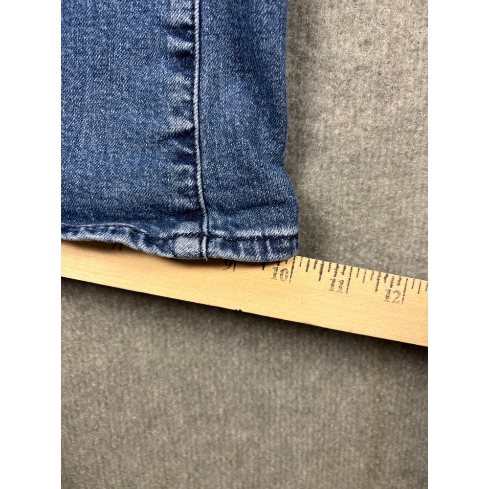 Gap 70s Flare Jeans Sailor Button‎ High Rise 10/30R Blue Wash - Picture 9 of 9